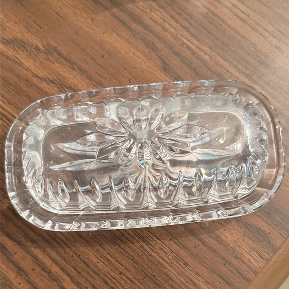 Waterford Crystal Clear Butter Dish - Picture 6 of 6